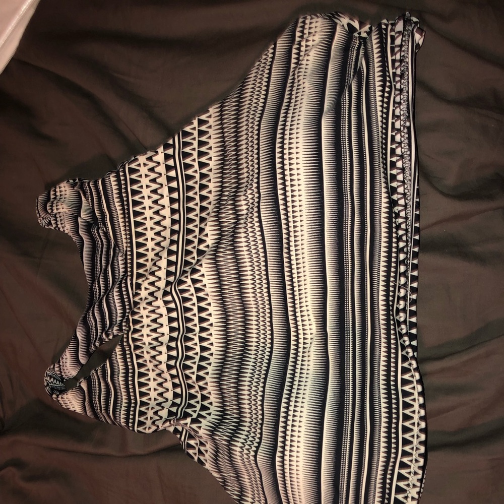 Halter top swim top